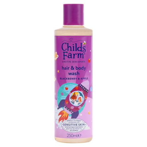 Childs Farm Blackberry & Apple Hair & Body Wash 250ml