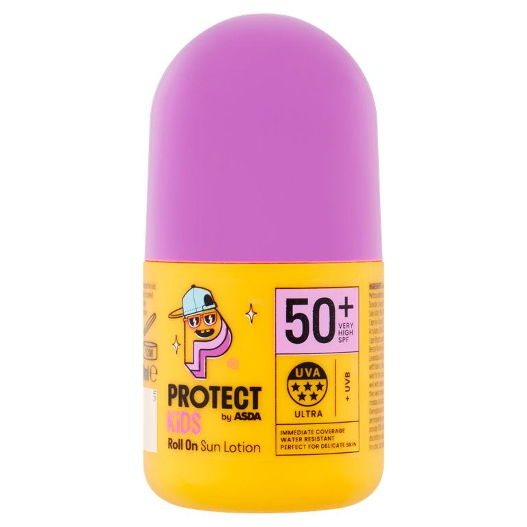 ASDA Protect Kids Very High SPF 50+ Roll On Sun Lotion 50ml