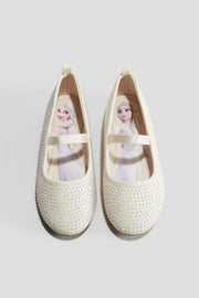Glittery ballet pumps