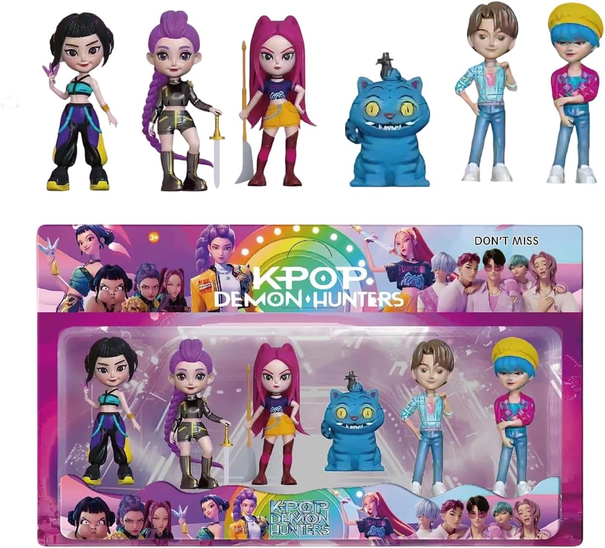 K-Pop Demon Hunters Mini Figures