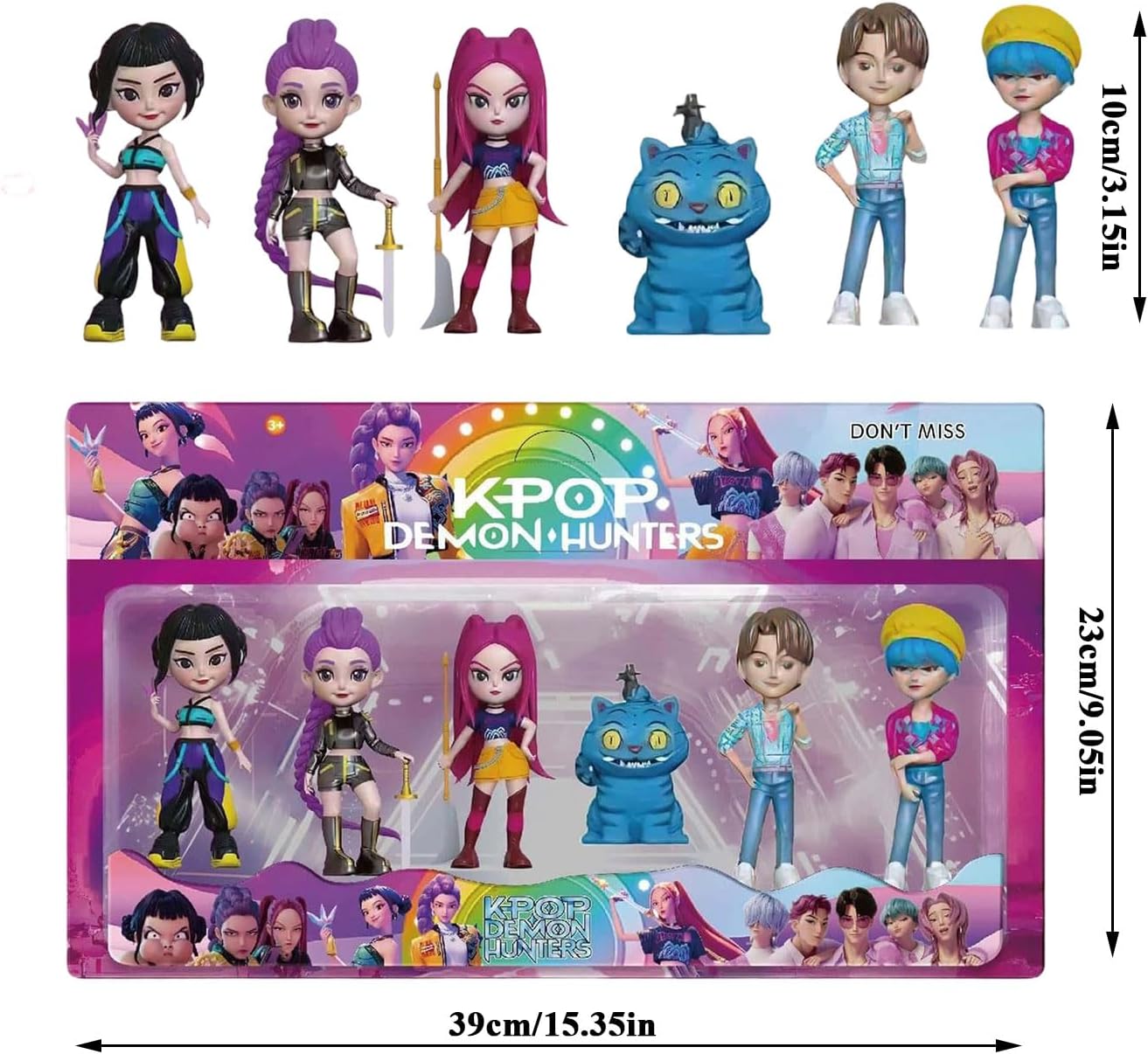 K-Pop Demon Hunters Mini Figures