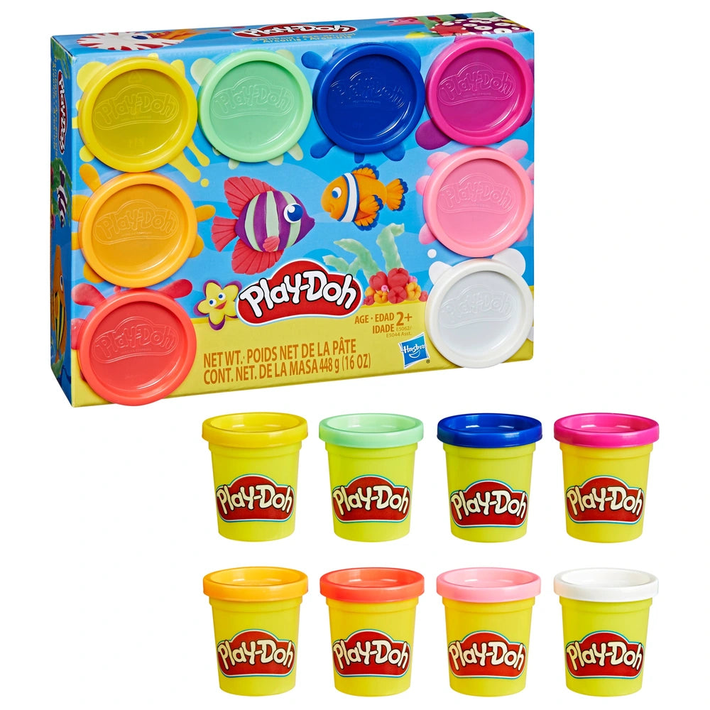 Play-Doh Tubs Rainbow Starter 8 Pack Assortment