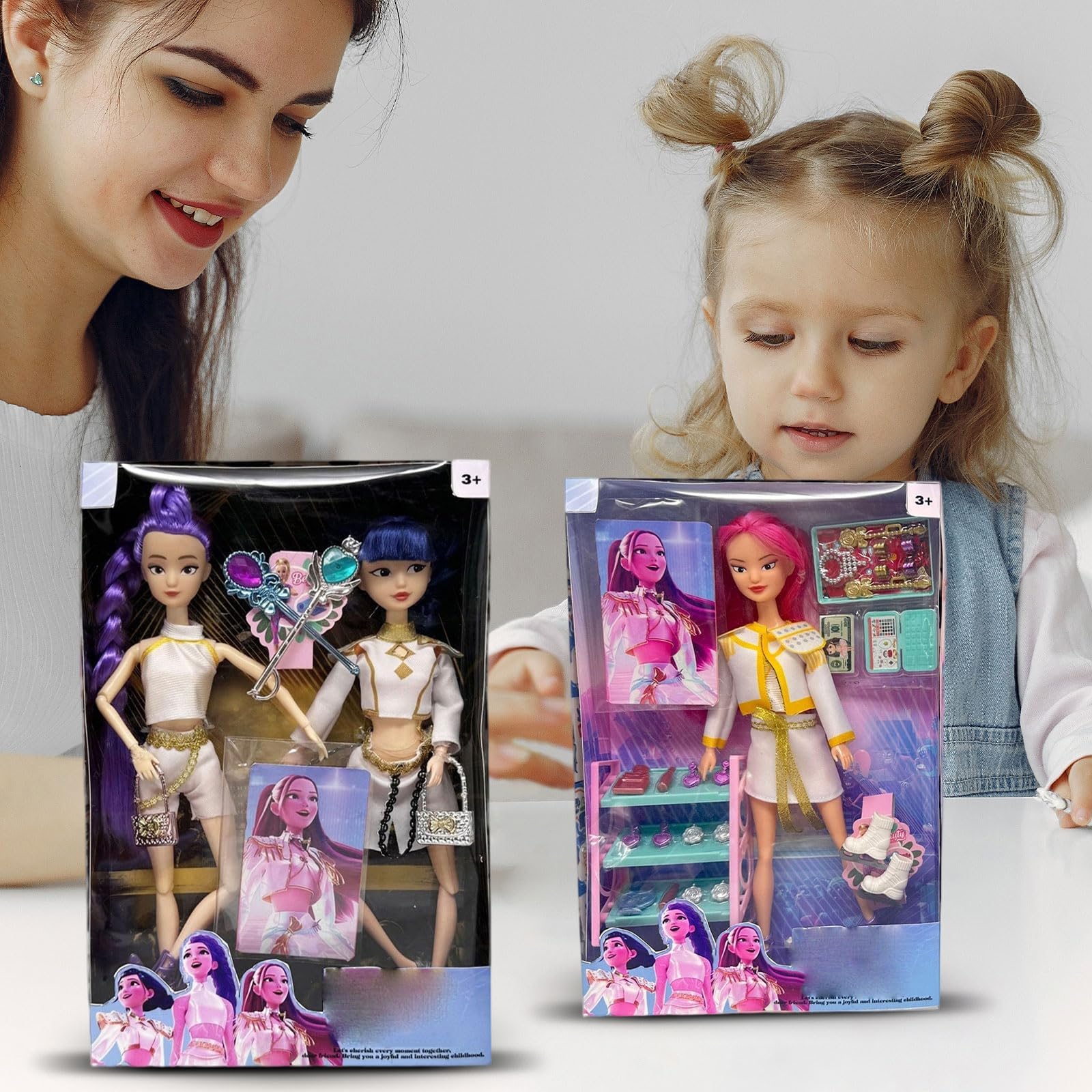 K-Pop Demon Hunters Figures