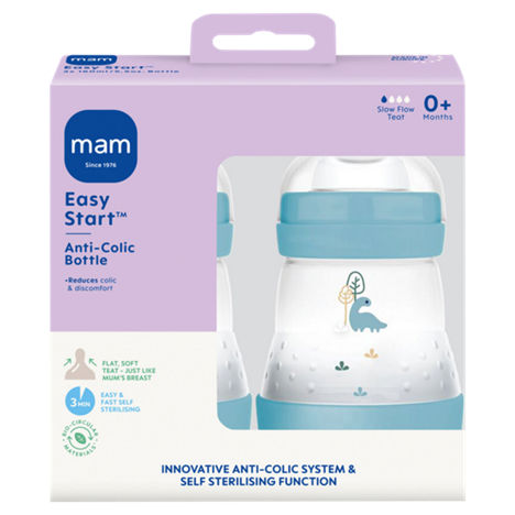 MAM Easy Start Anti-Colic 160ml Bottle - 2 Pack