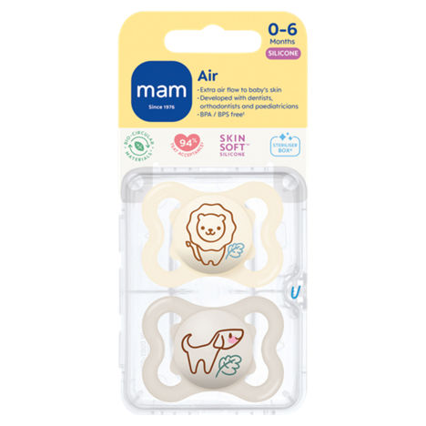 MAM Air Silicone Soother 0+ Months
