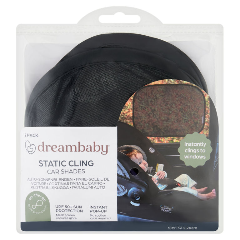 Dreambaby 2 Static Cling Car Shades
