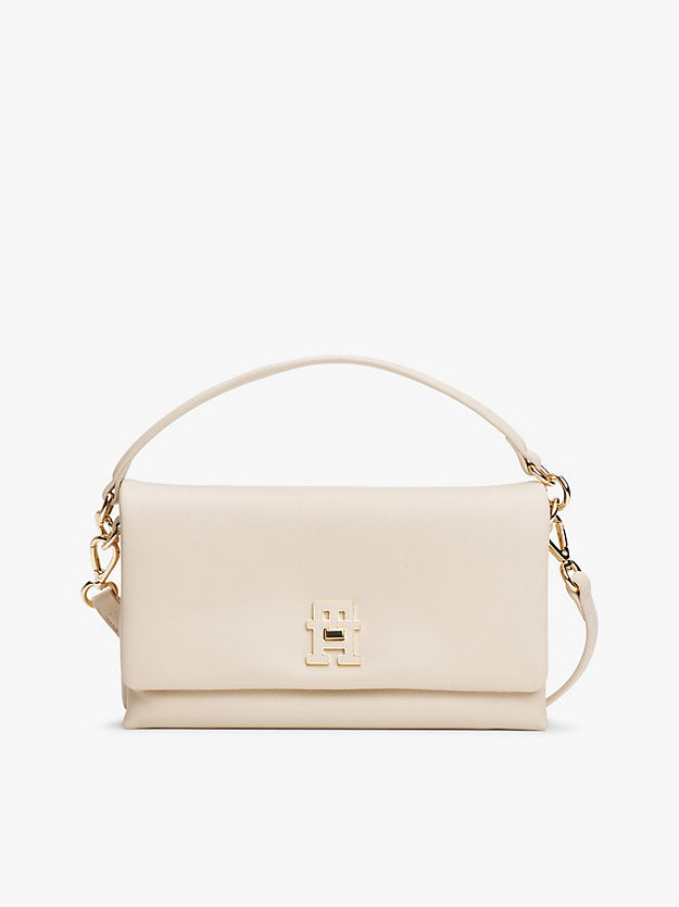 Modern Turn Lock Convertible Crossbody Bag