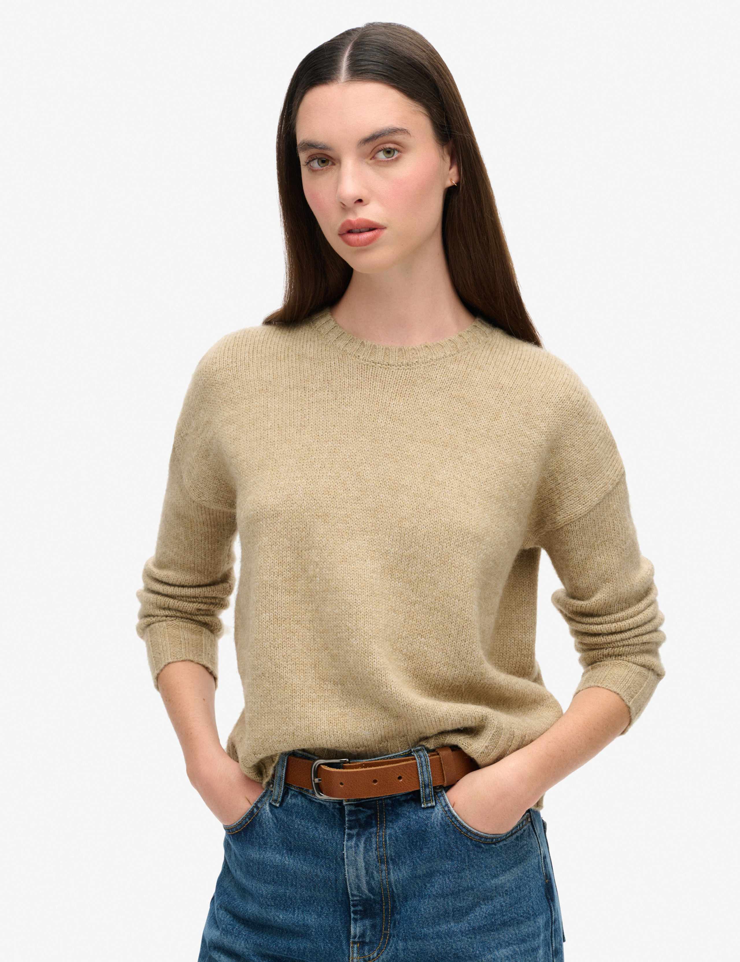 M&S Crew Neck Jumper with Wool
