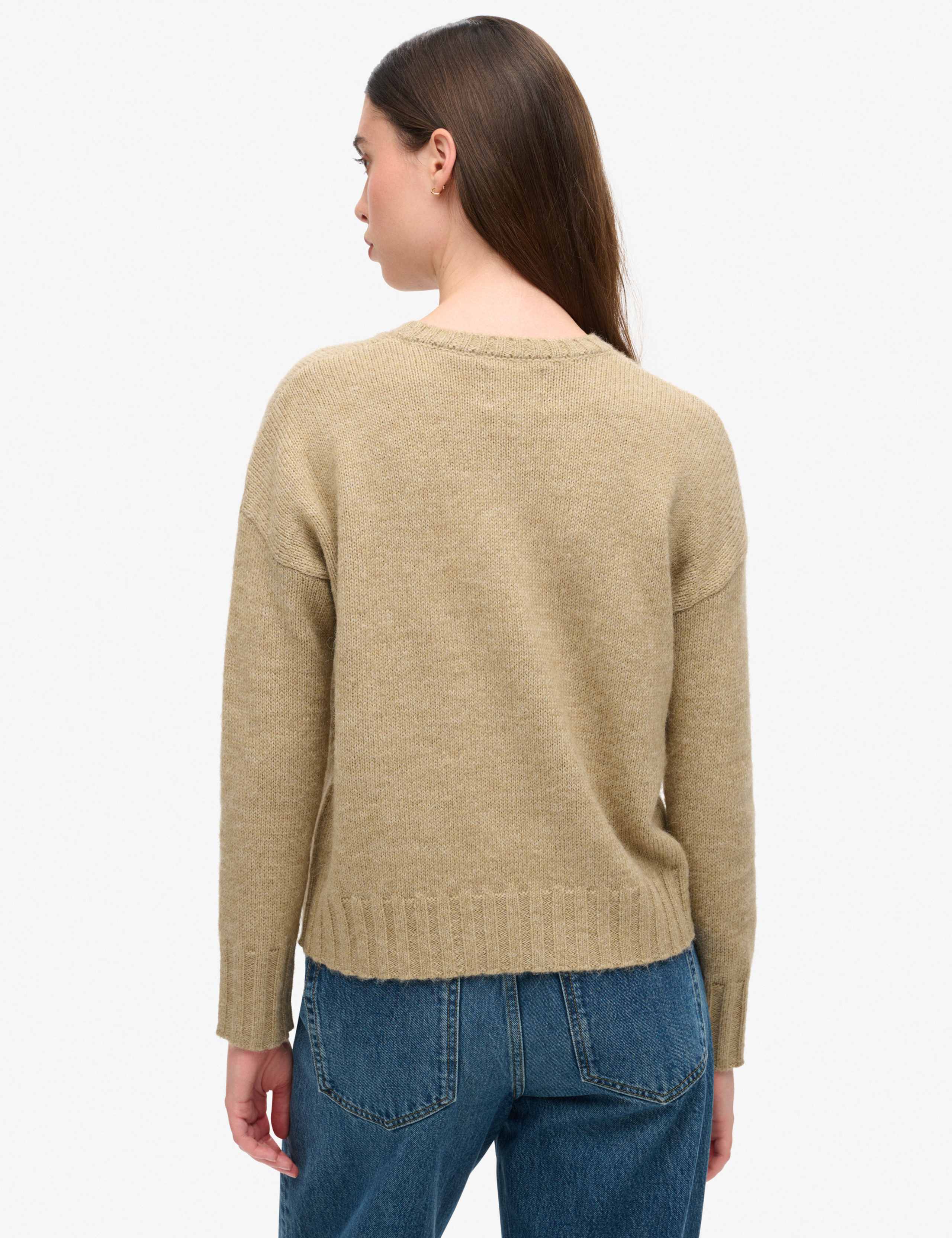 M&S Crew Neck Jumper with Wool