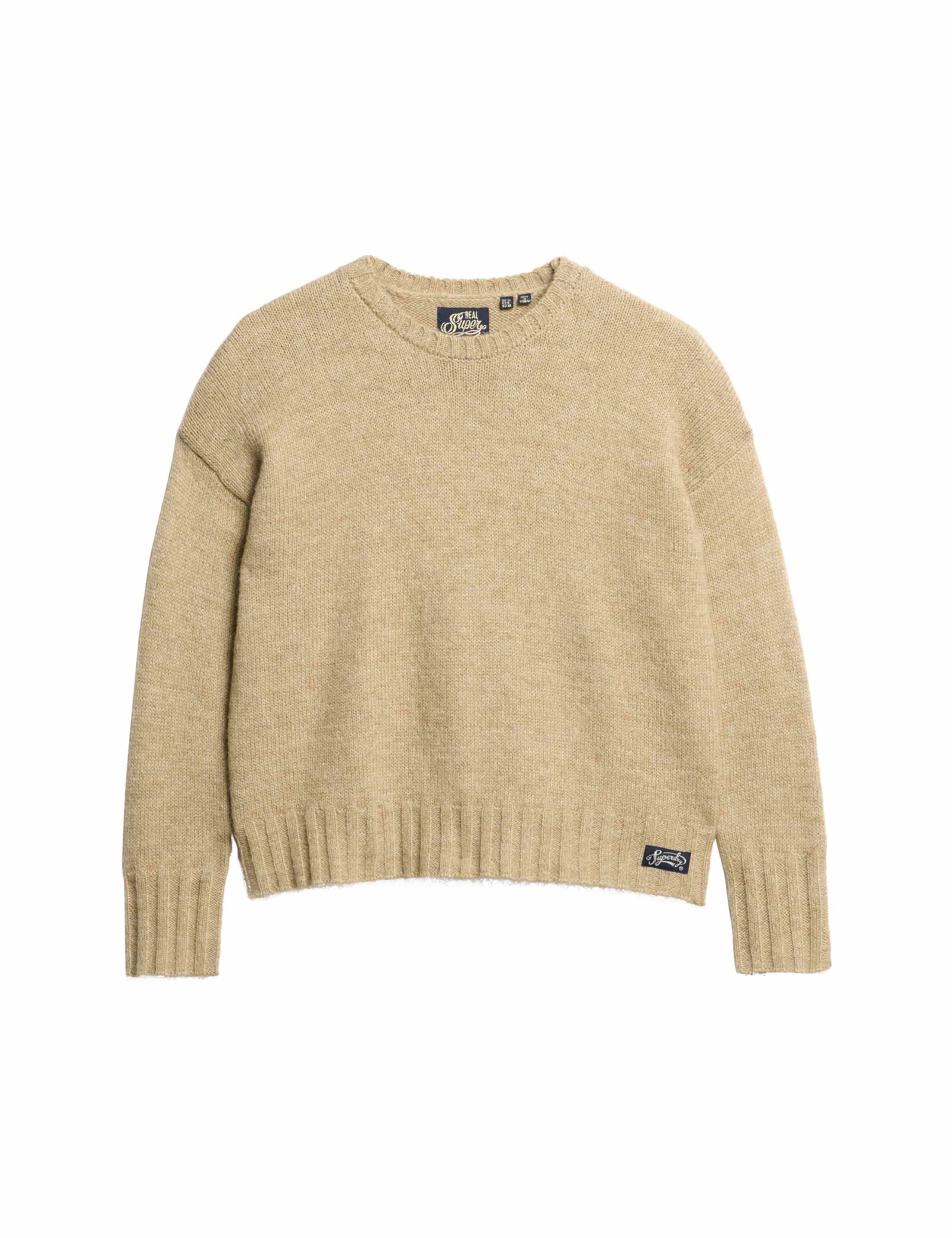 M&S Crew Neck Jumper with Wool