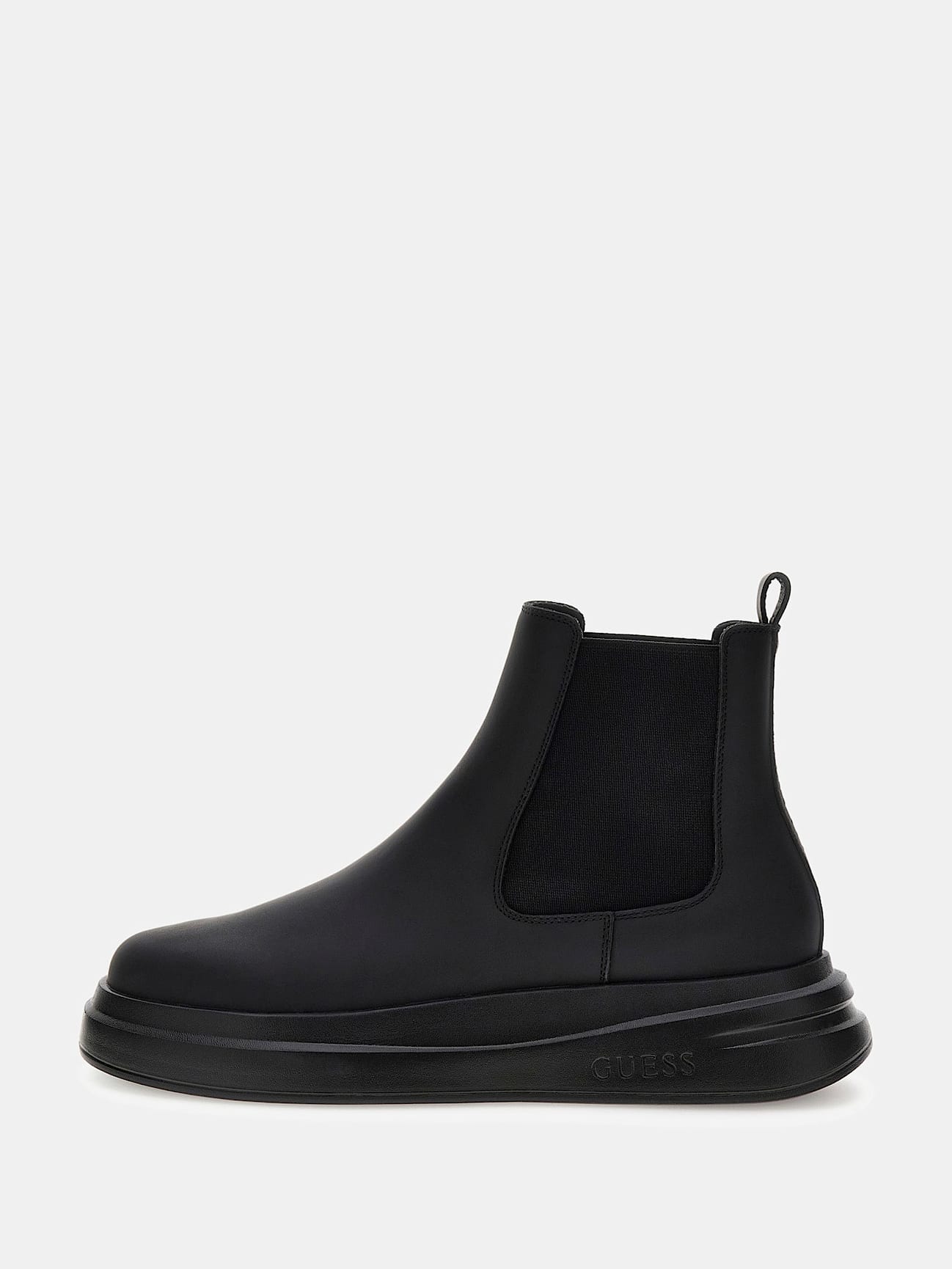 Elba Leather-Blend Ankle Boot