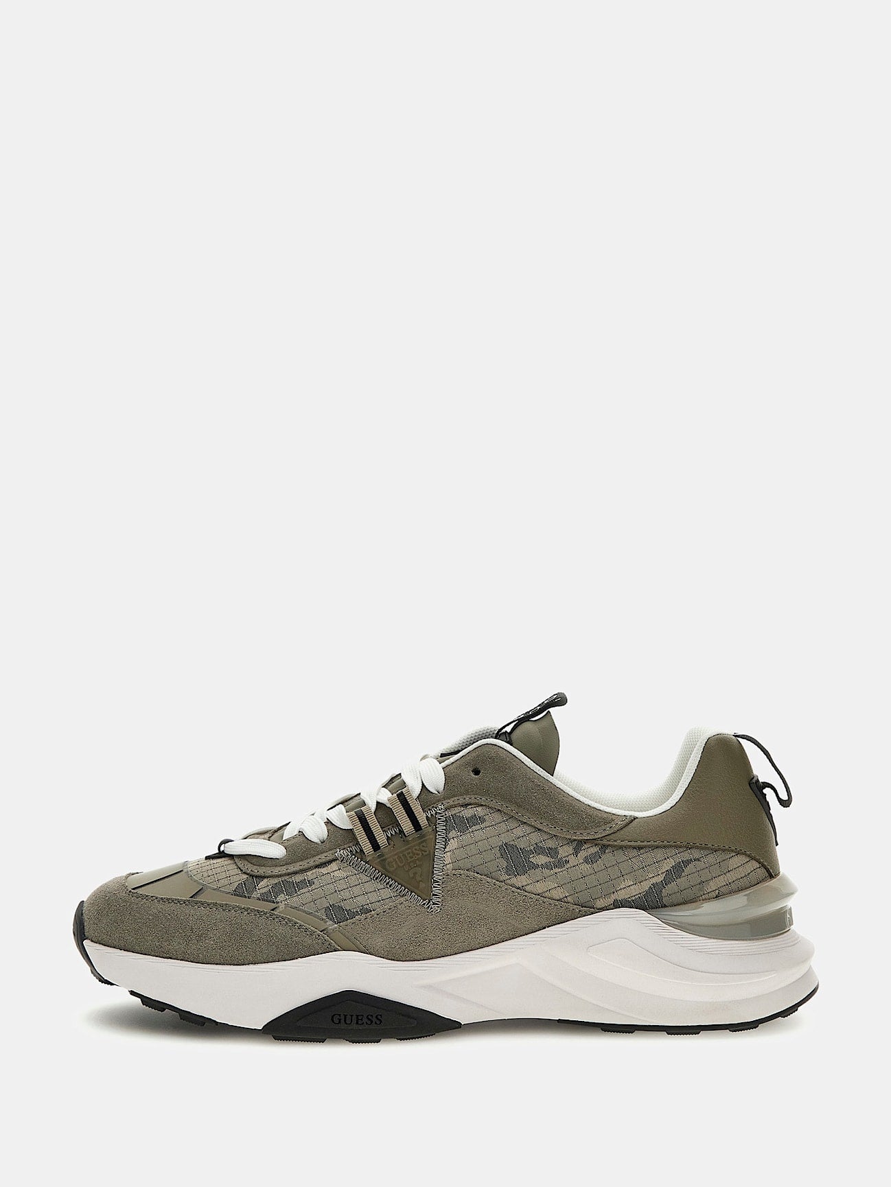 Valencia Leather-Blend Running Shoe