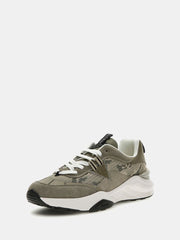 Valencia Leather-Blend Running Shoe