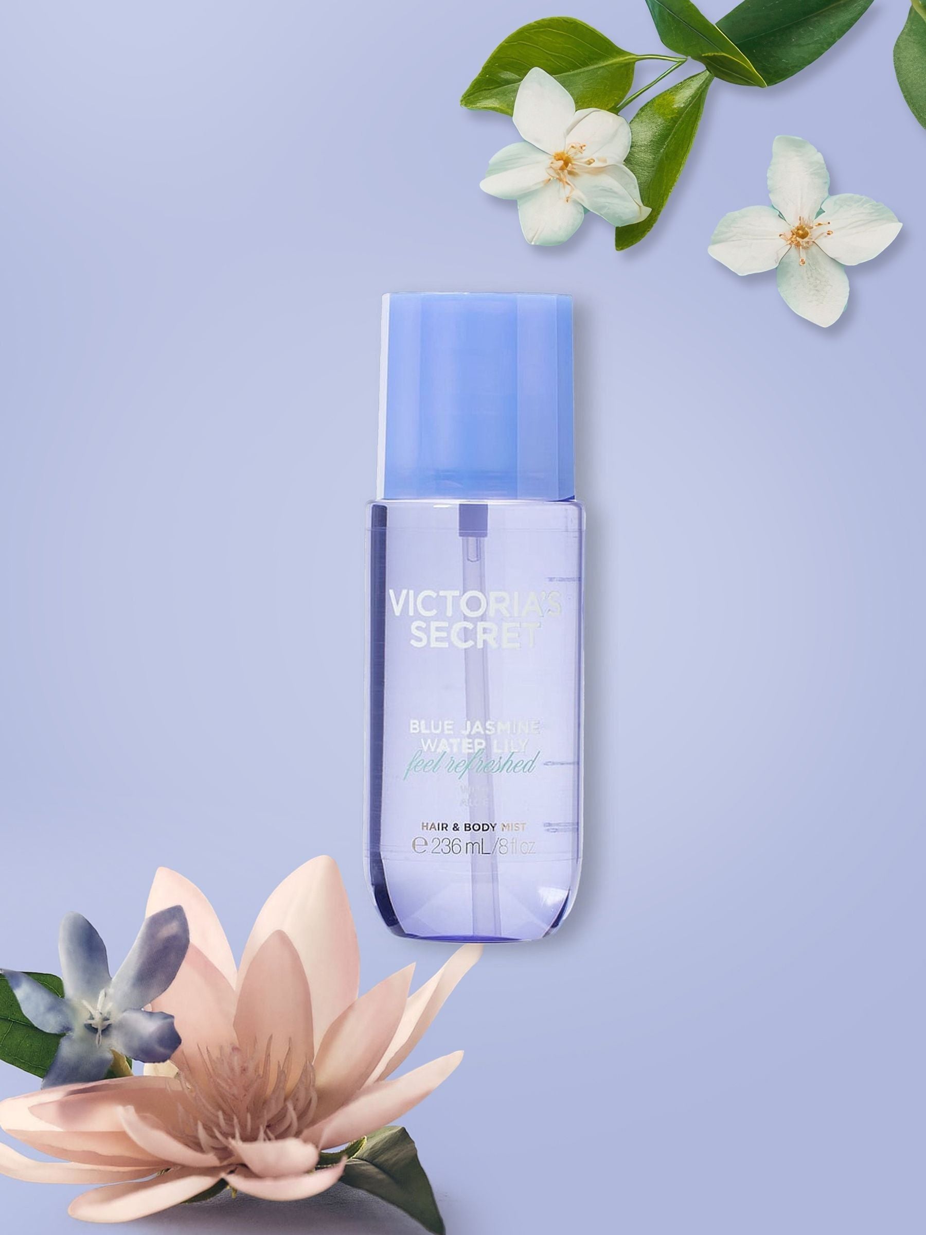 Victoria's Secret Blue Jasmine Water Lily Hair and Body Mist 236ml