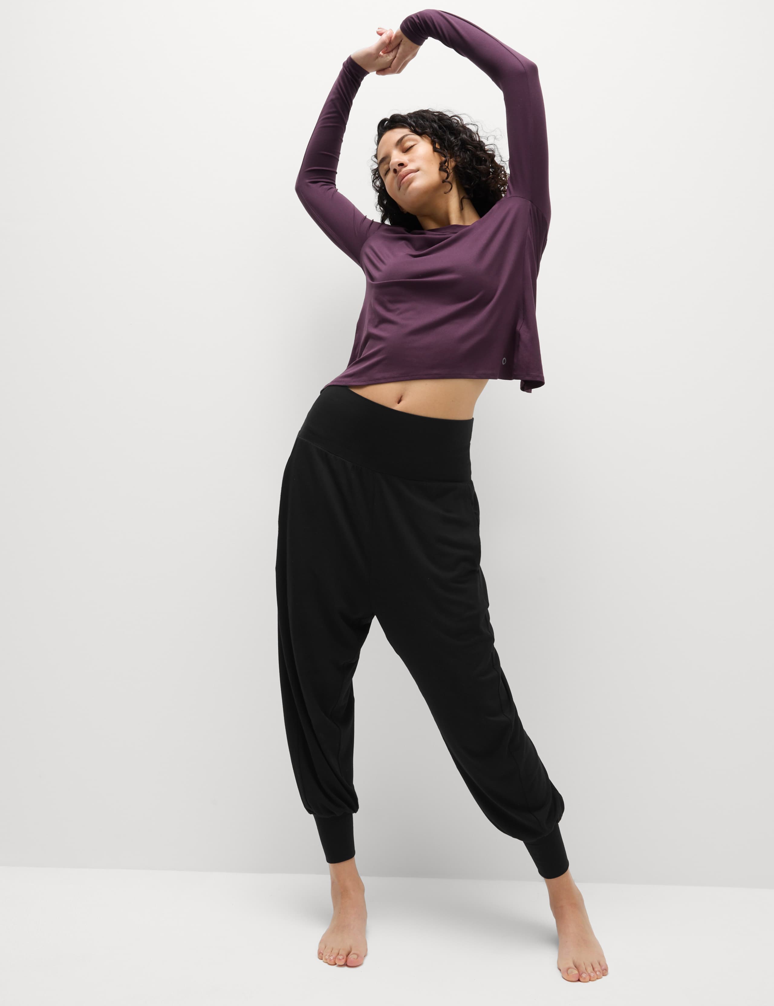 M&S High Waisted Hareem Yoga Joggers