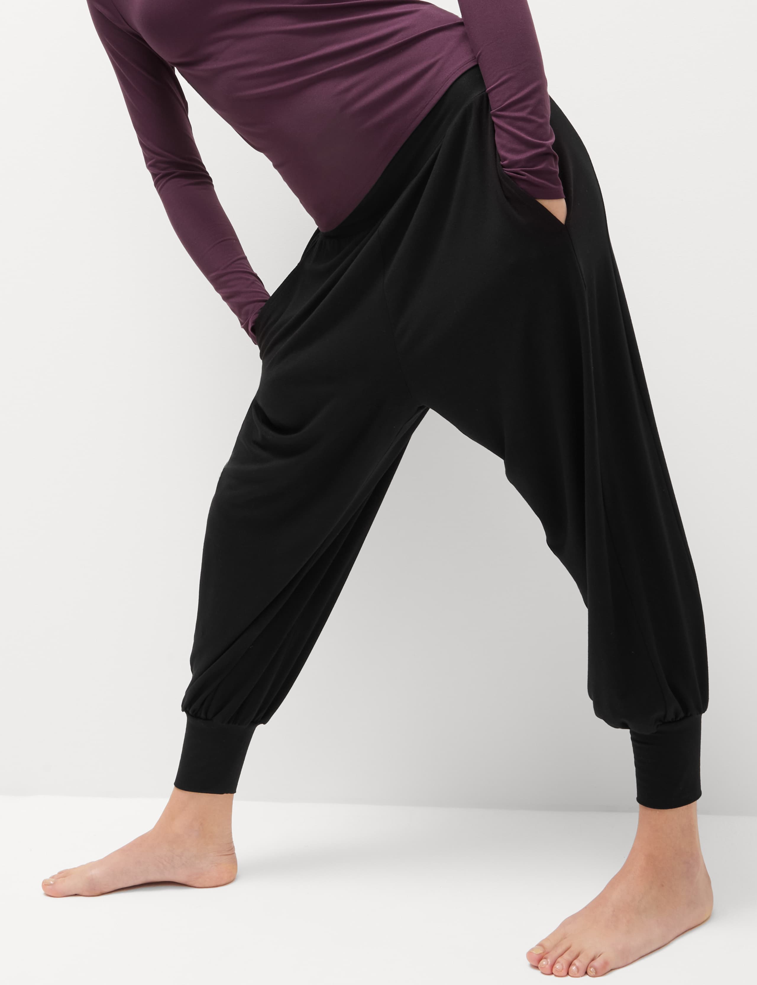 M&S High Waisted Hareem Yoga Joggers
