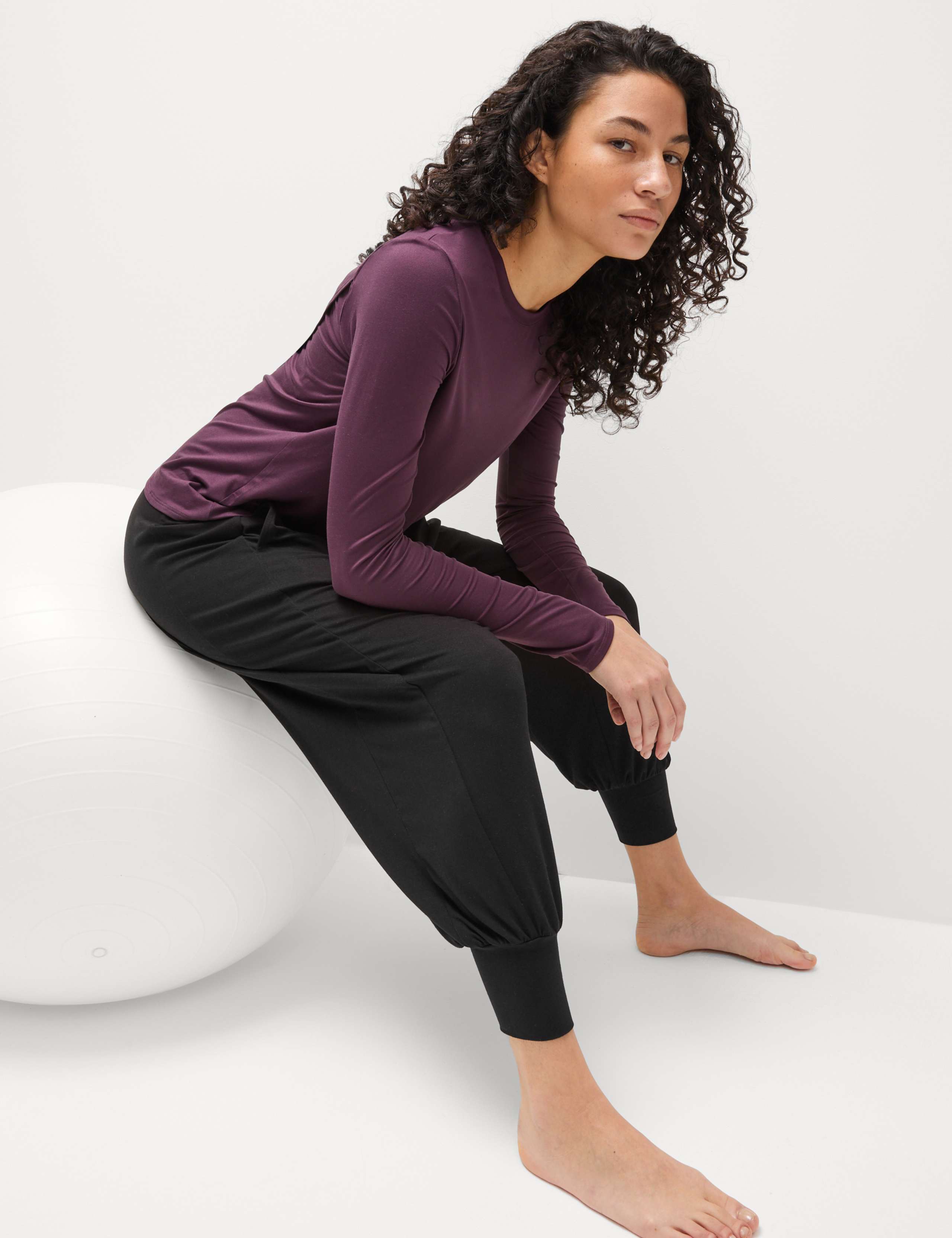 M&S High Waisted Hareem Yoga Joggers