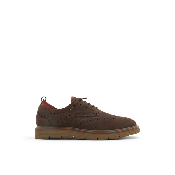 COLINDALE Leather Suede Wingtip Oxford Shoes