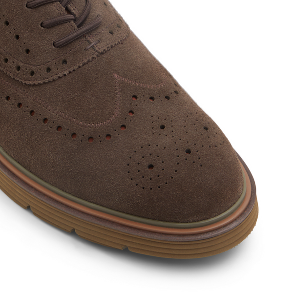 COLINDALE Leather Suede Wingtip Oxford Shoes