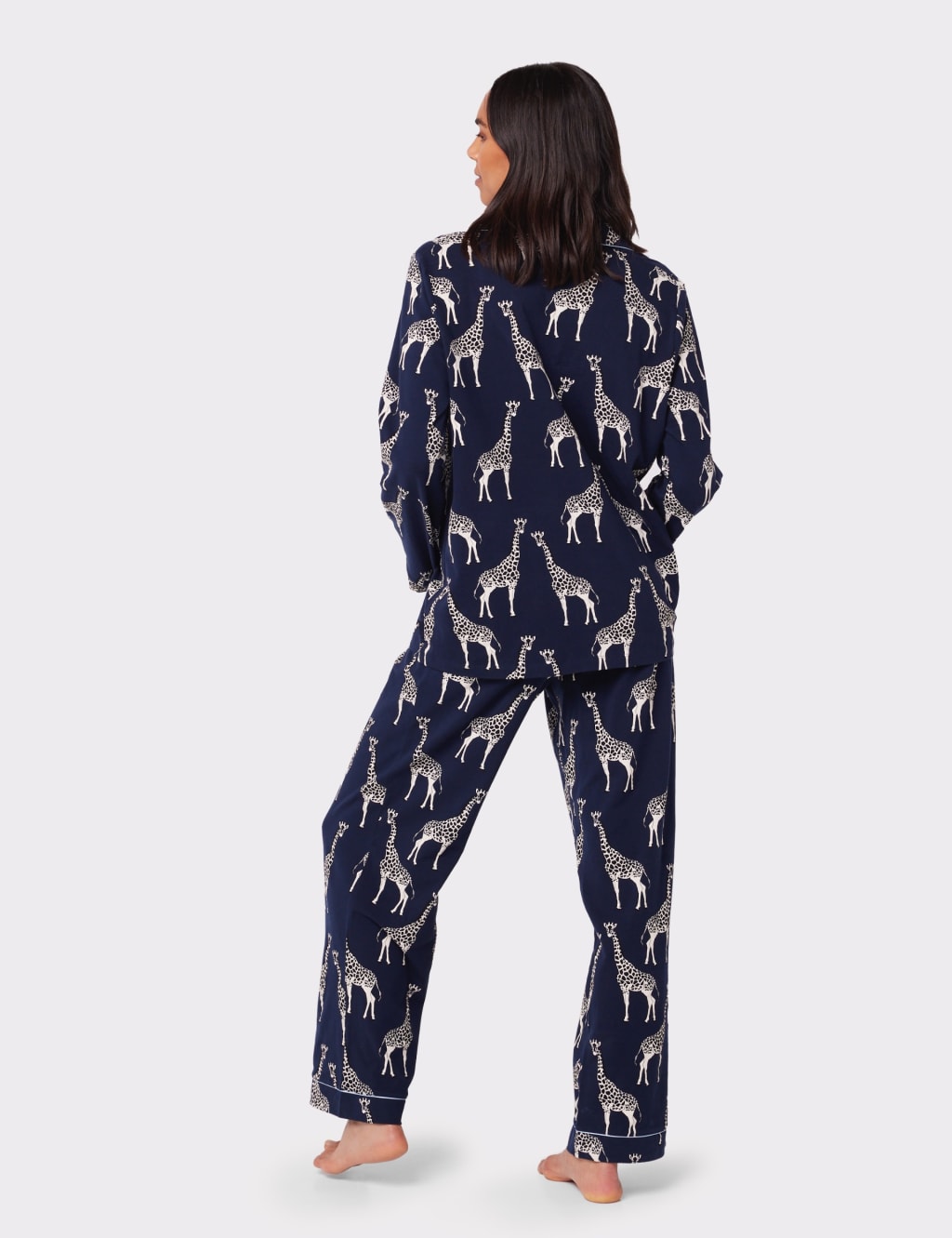 Jersey Giraffe Maternity Pyjama Set