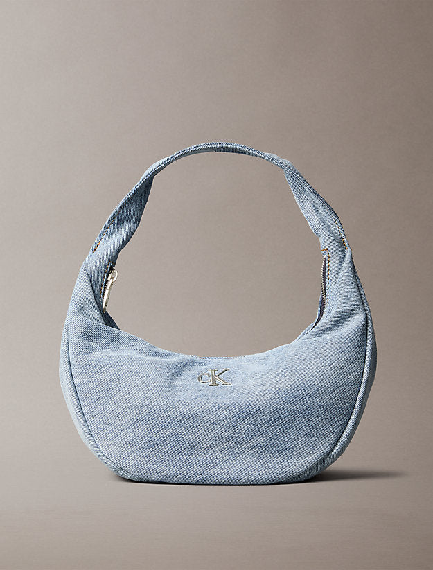 Small Denim Hobo Bag