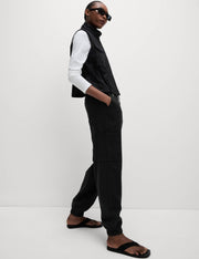 M&S Lyocell Rich Joggers With Cotton & Linen