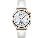 HUAWEI Watch GT 5 - Gold, White Leather Strap, 41 mm