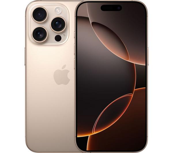 APPLE iPhone 16 Pro - 256 GB, Desert Titanium