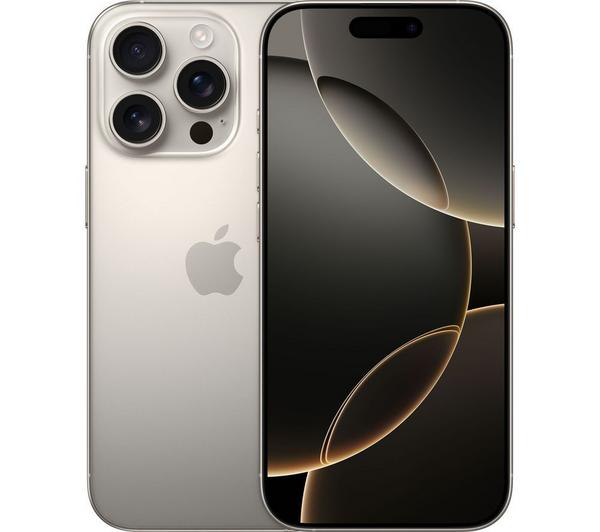 APPLE iPhone 16 Pro - 256 GB, Natural Titanium