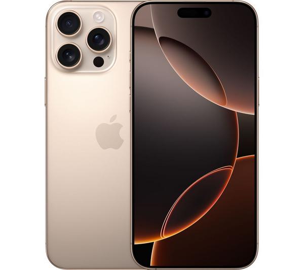 APPLE iPhone 16 Pro Max - 512 GB, Desert Titanium