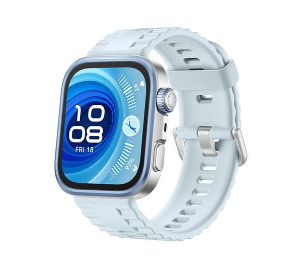 HUAWEI Watch Fit 4 Pro - Titanium Blue, Fluoroelastomer Strap
