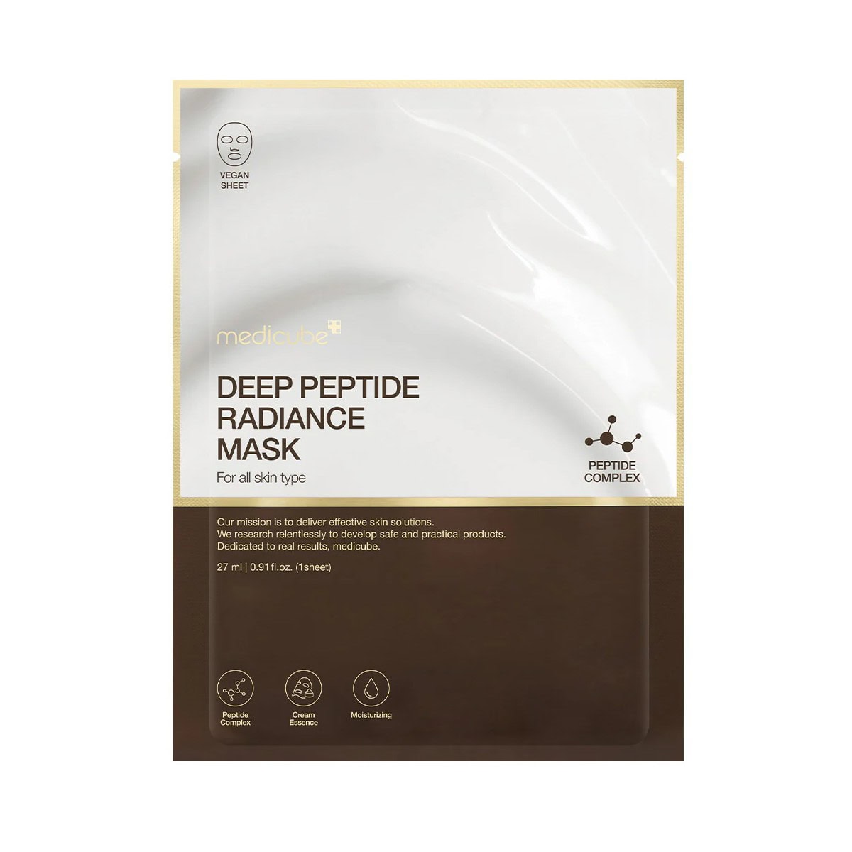 MEDICUBE Deep Peptide Radiance Mask 20g