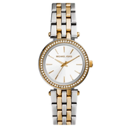 Michael Kors Ladies Watch Darci Mini 26mm Two Tone Gold MK3323