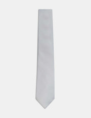 Machine Washable Tie - Silver