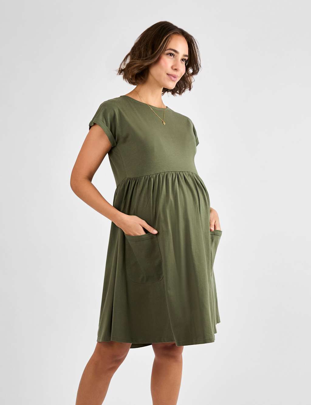 Maternity Pure Cotton T-Shirt Dress