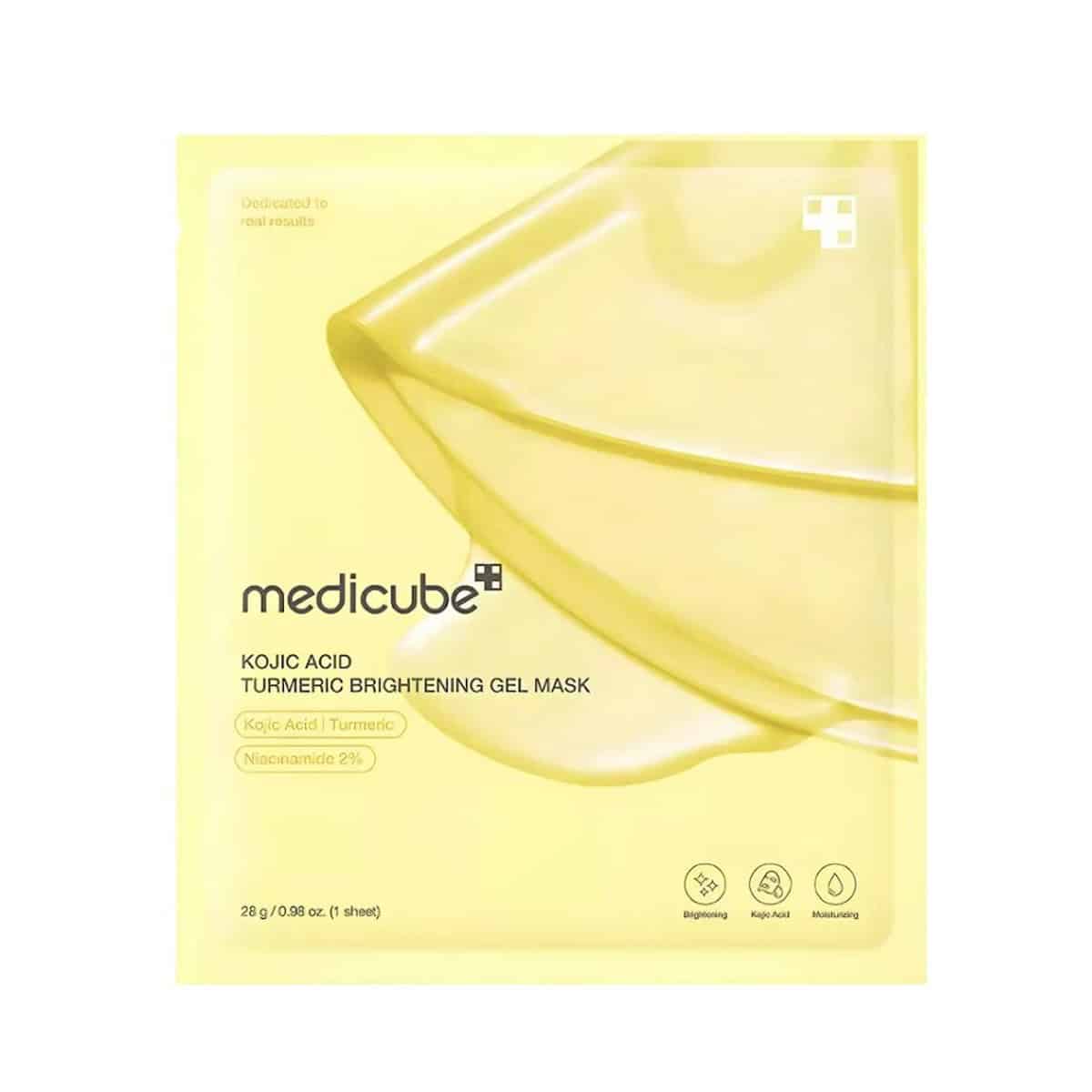 MEDICUBE Kojic Acid Turmeric Brightening Gel Mask 28g