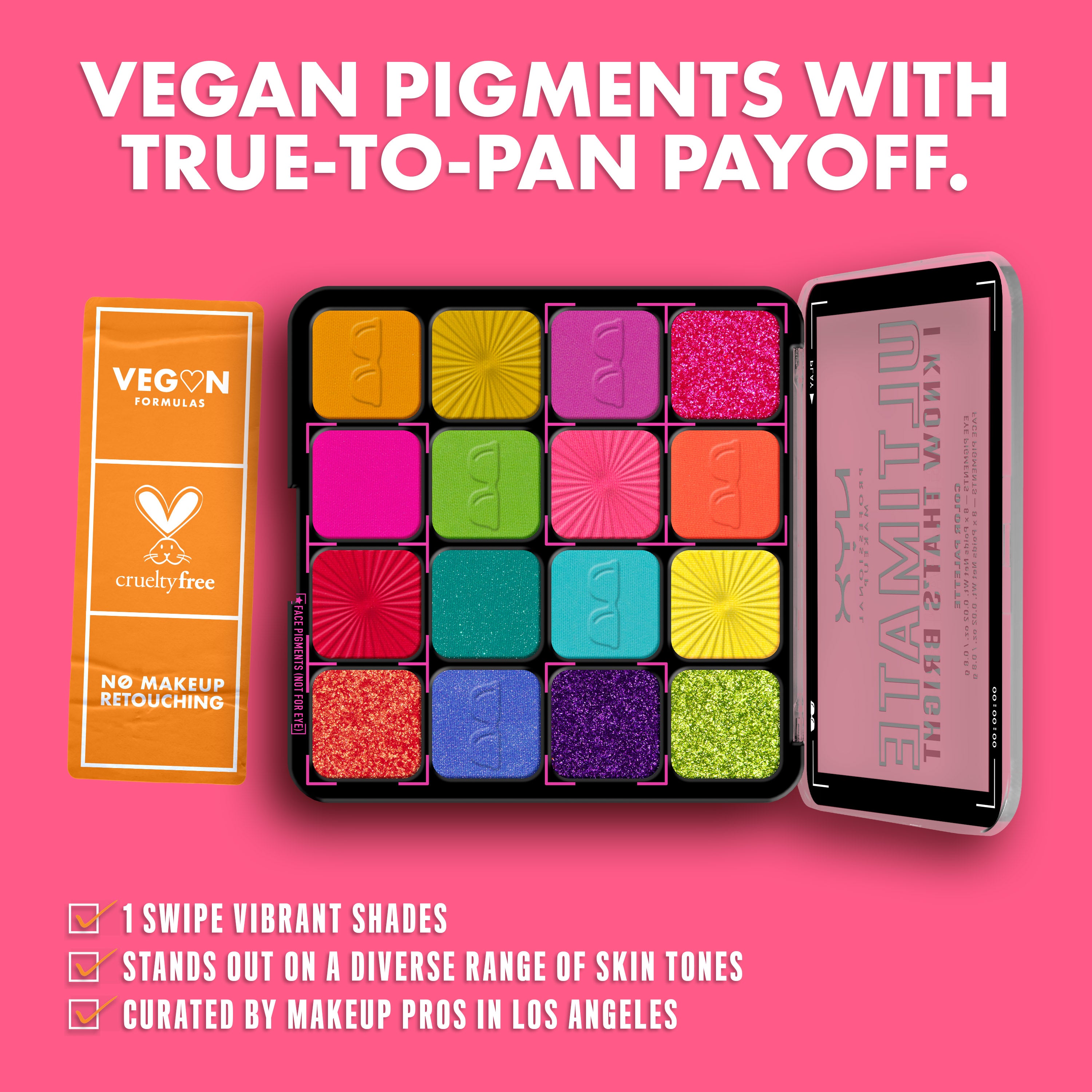 Shadow Palette Vegan - I Know That's Bright