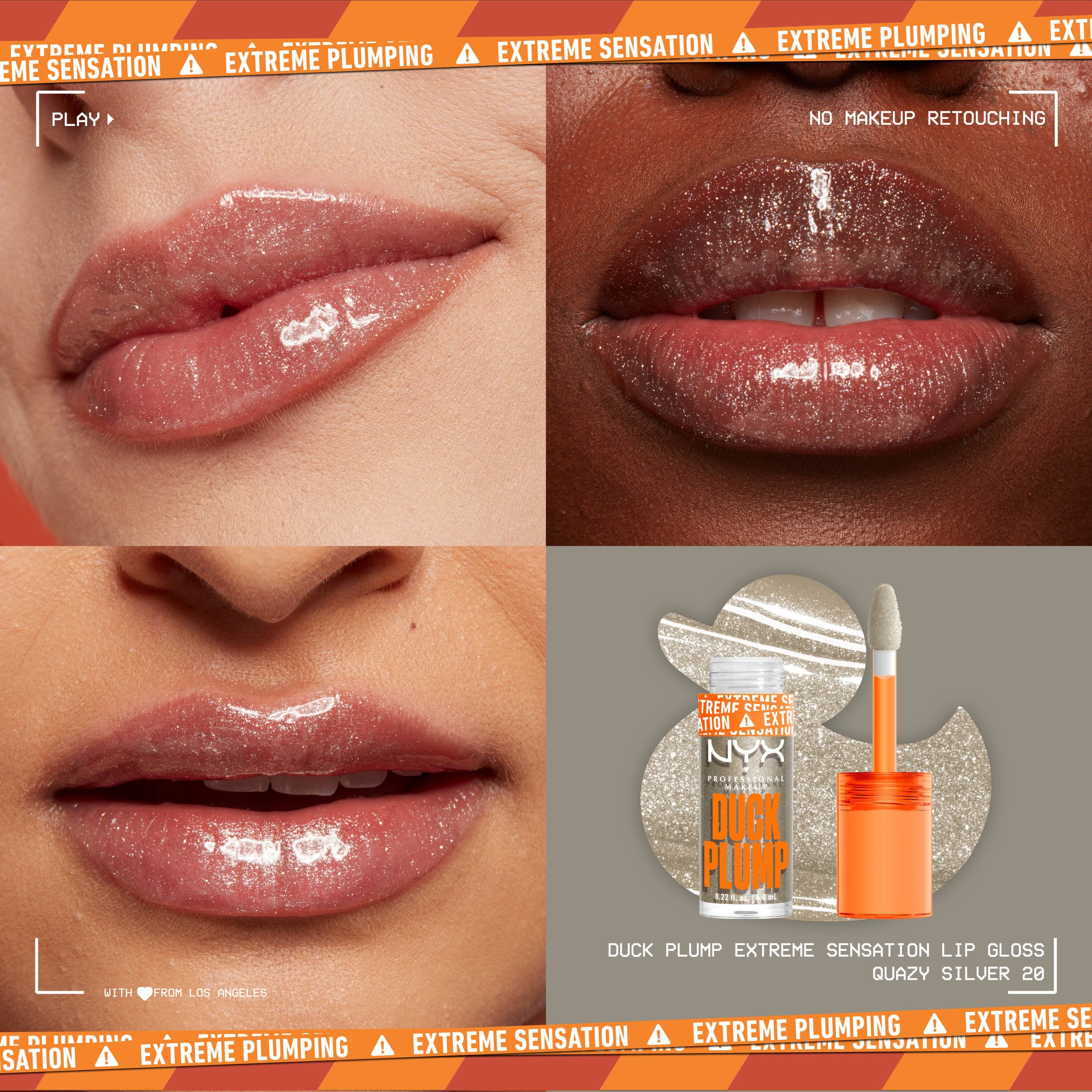 Duck Plump Lip Clear Plumping Gloss