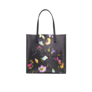 SOOCON Faux Leather Icon Tote Bag