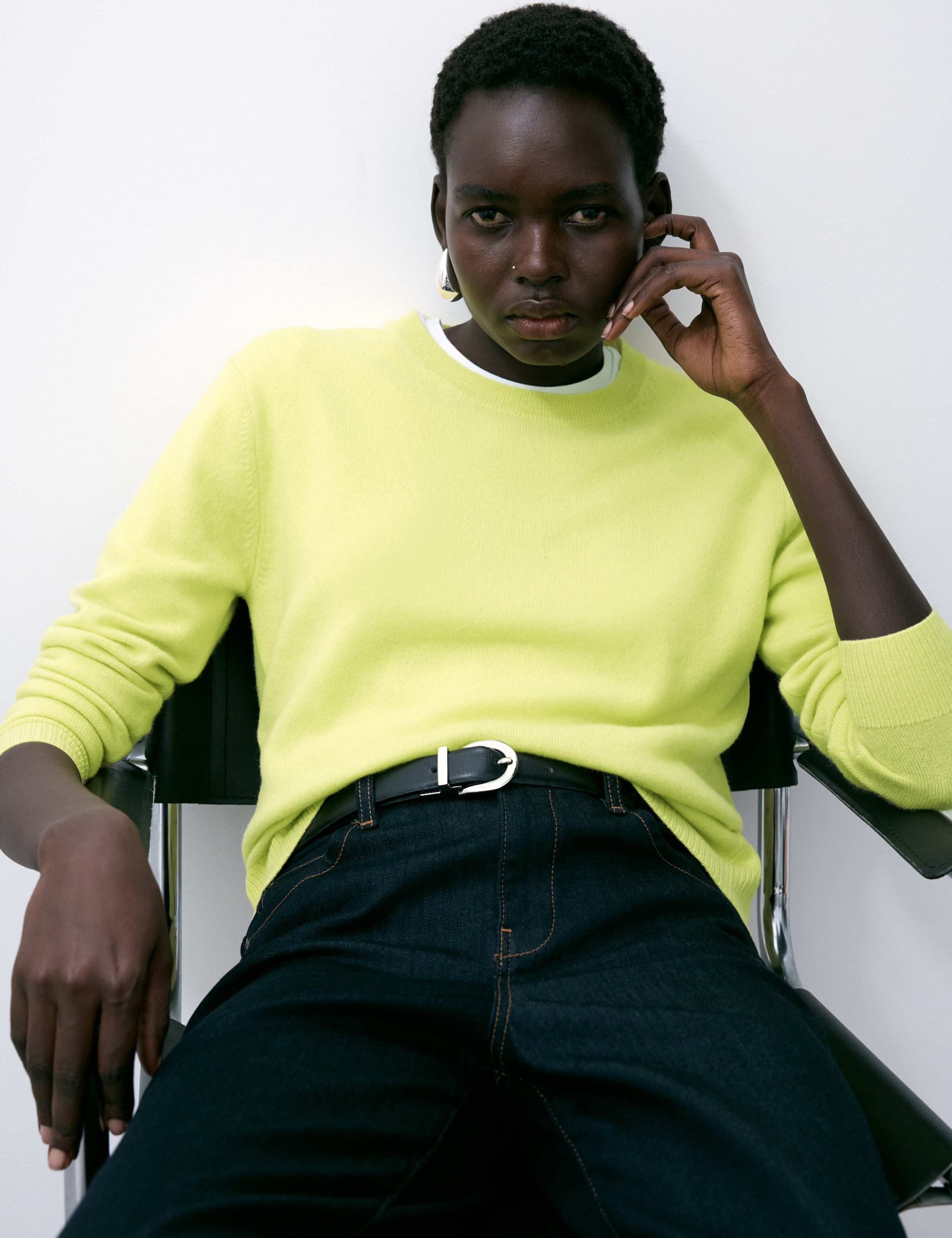 M&S Pure Cashmere Crew Neck Jumper