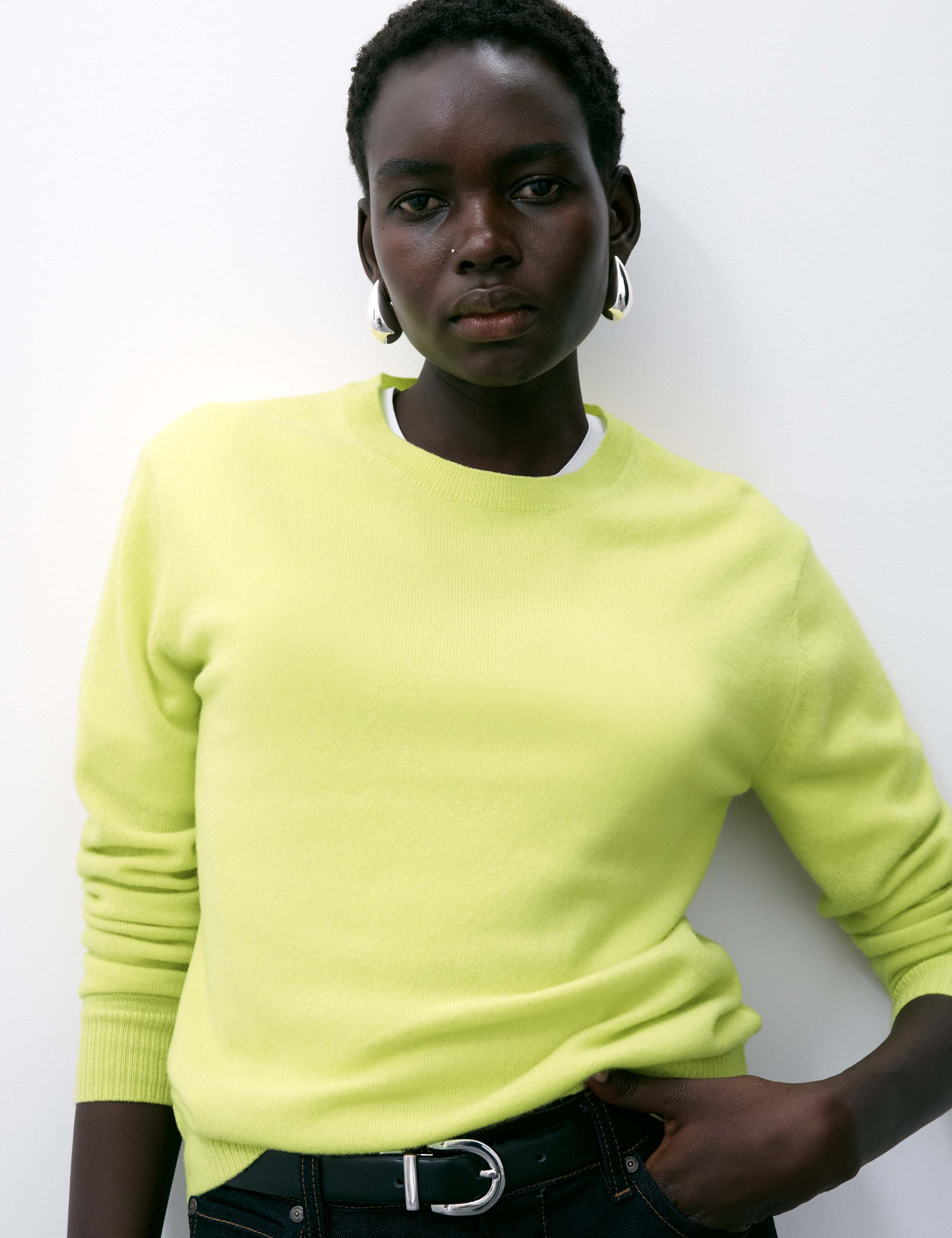 M&S Pure Cashmere Crew Neck Jumper