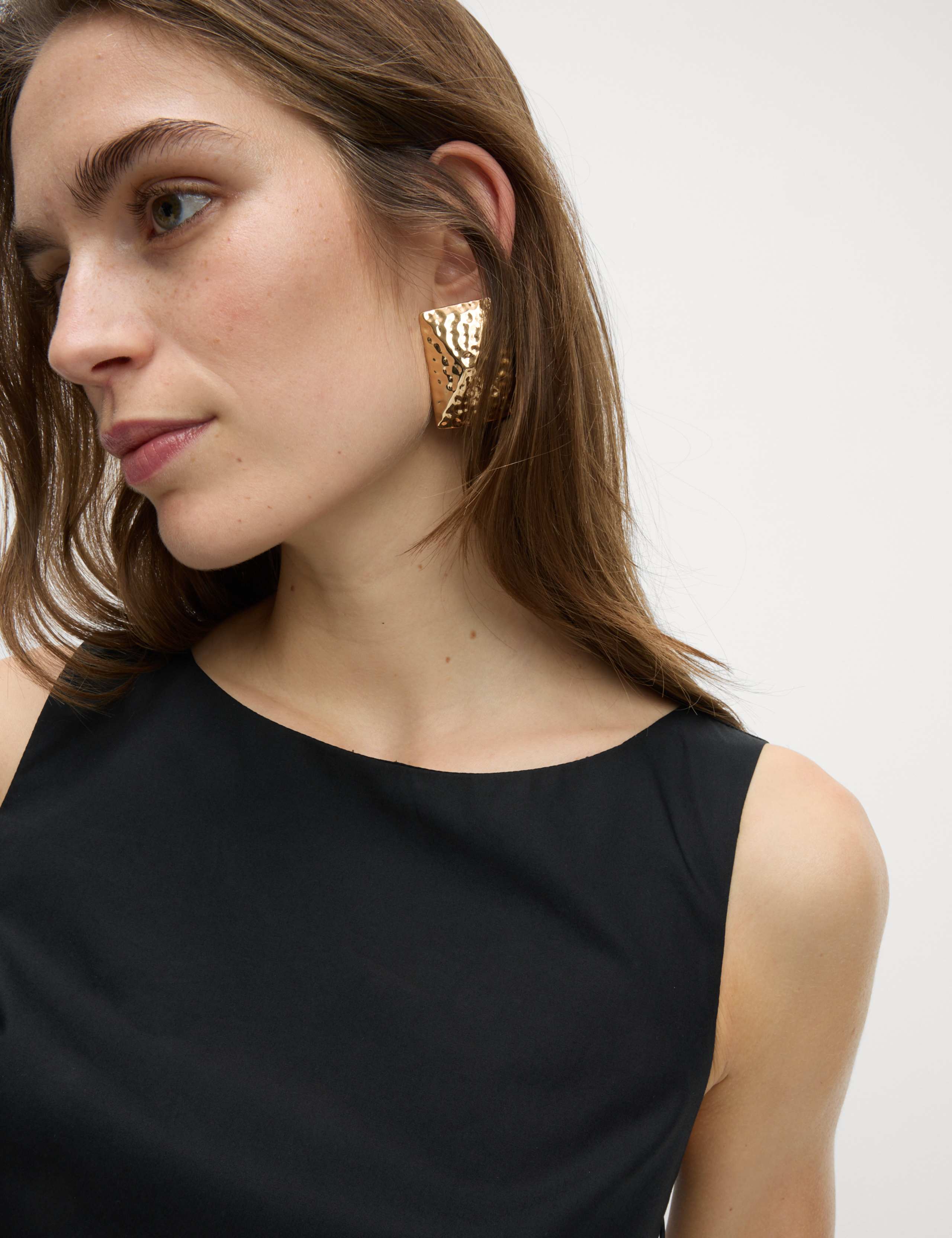 Pure Cotton Bubble Hem Midaxi Dress