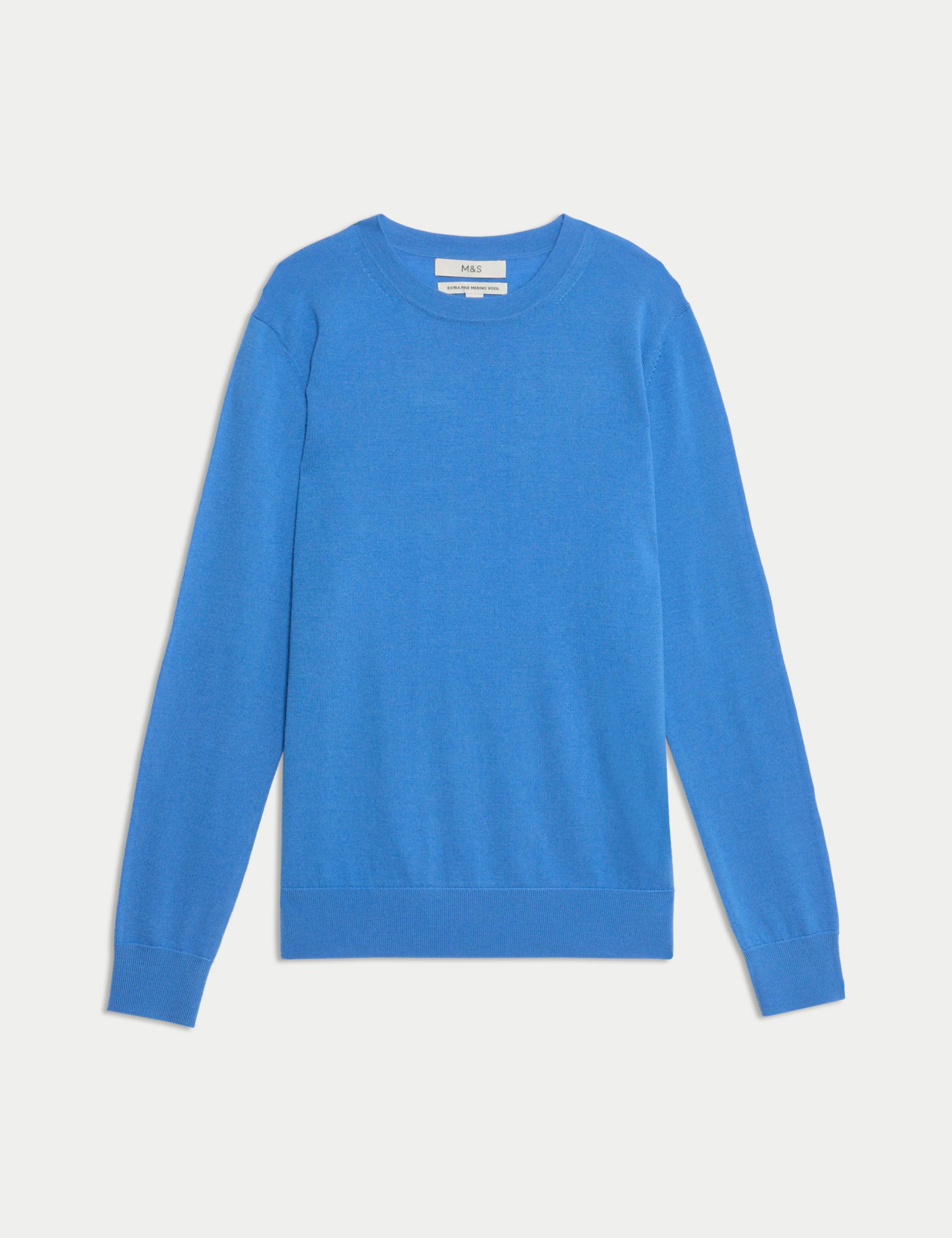 M&S Pure Merino Wool Crew Neck Jumper