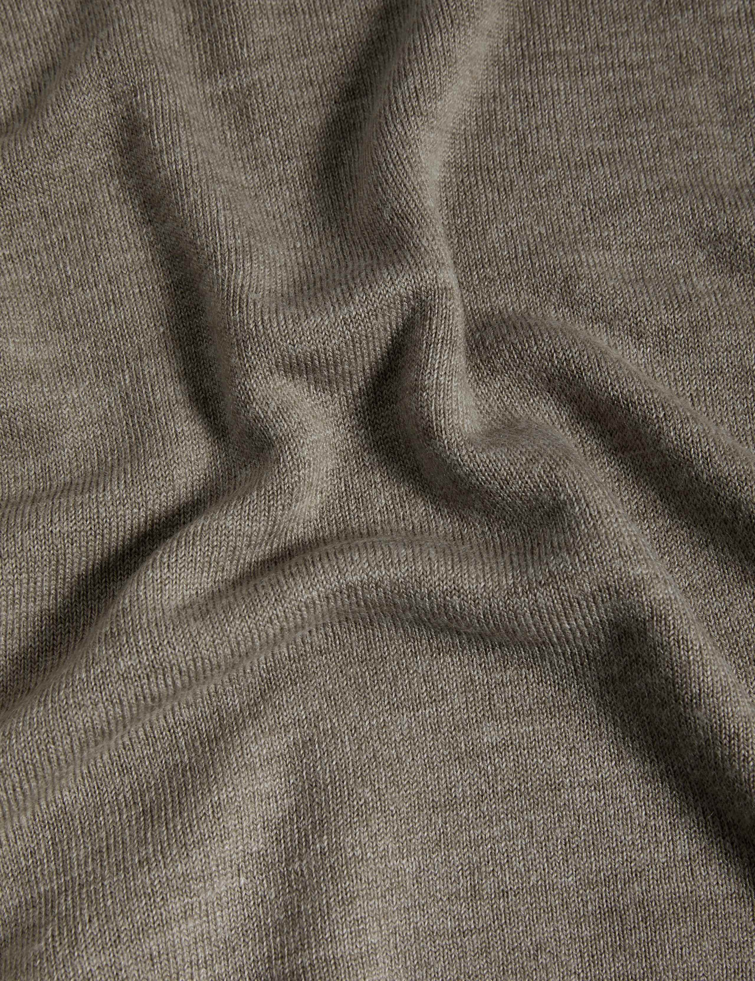 M&S Supersoft Crew Neck Jumper - Nutmeg