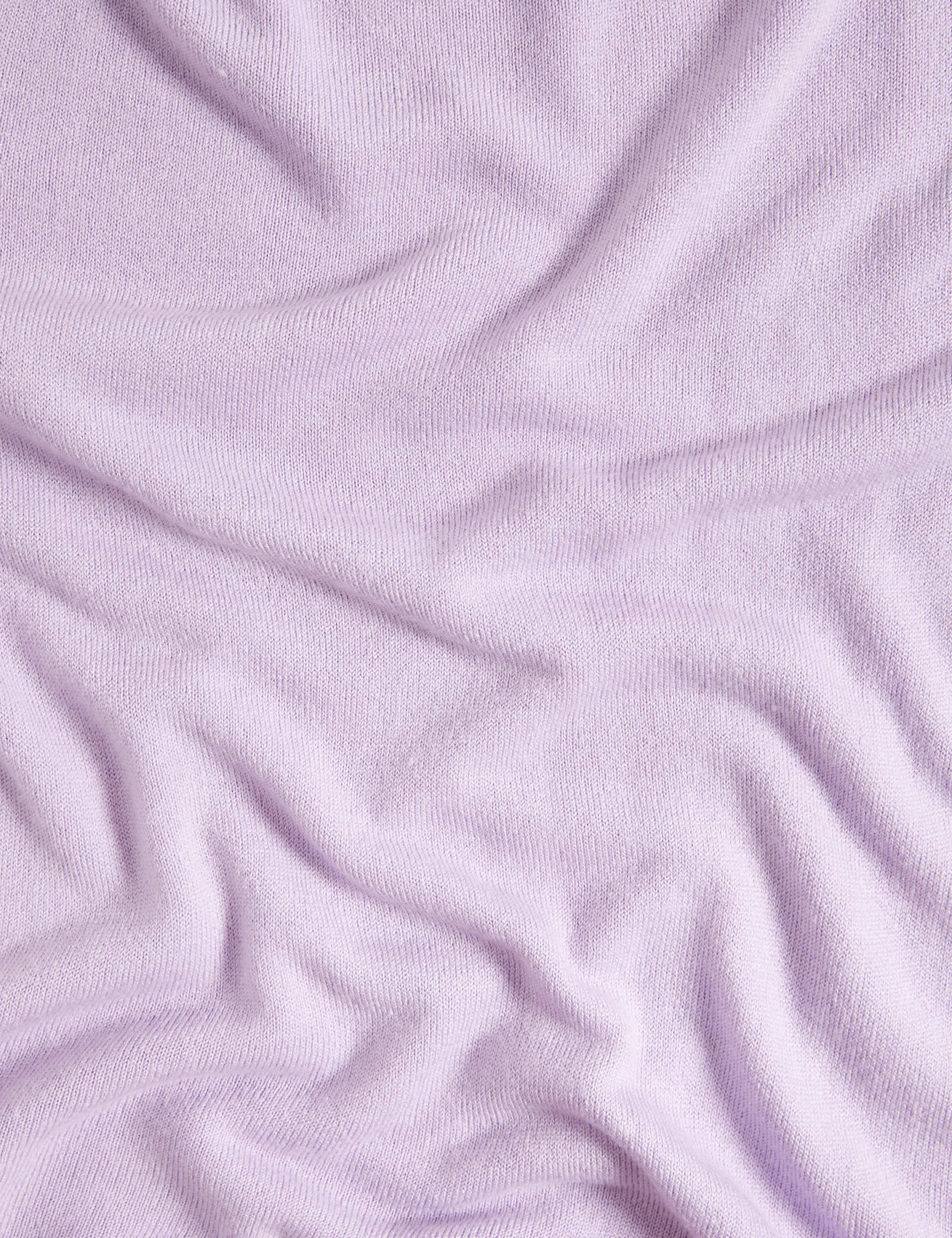 M&S Supersoft Crew Neck Jumper - Dusted Lilac
