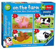 Ravensburger My First Puzzles Jigsaws - On the Farm