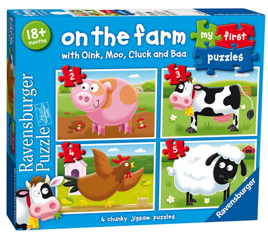 Ravensburger My First Puzzles Jigsaws - On the Farm