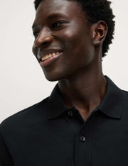 Ultimate Regular Fit Pique Polo Shirt - Black