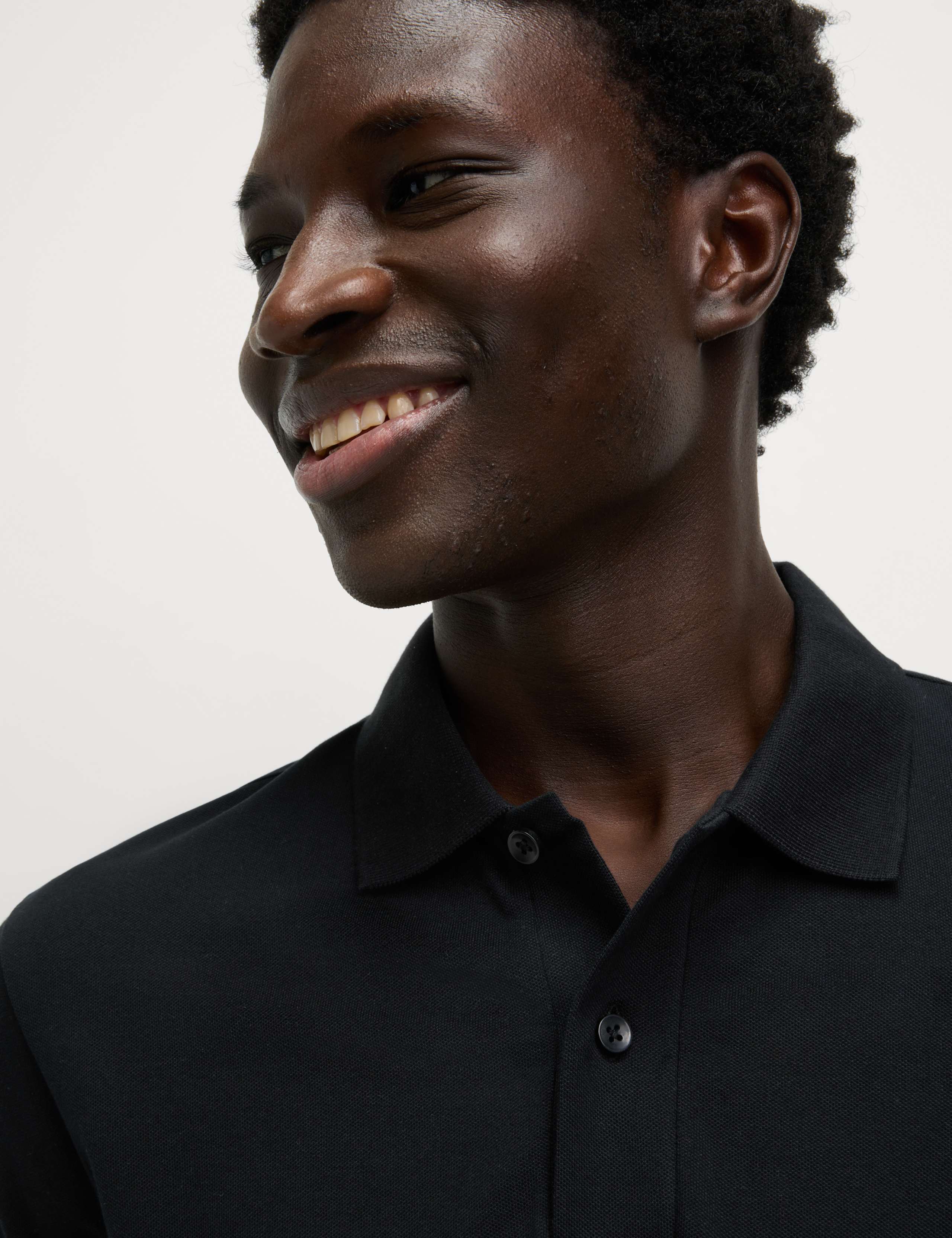Ultimate Regular Fit Pique Polo Shirt - Black