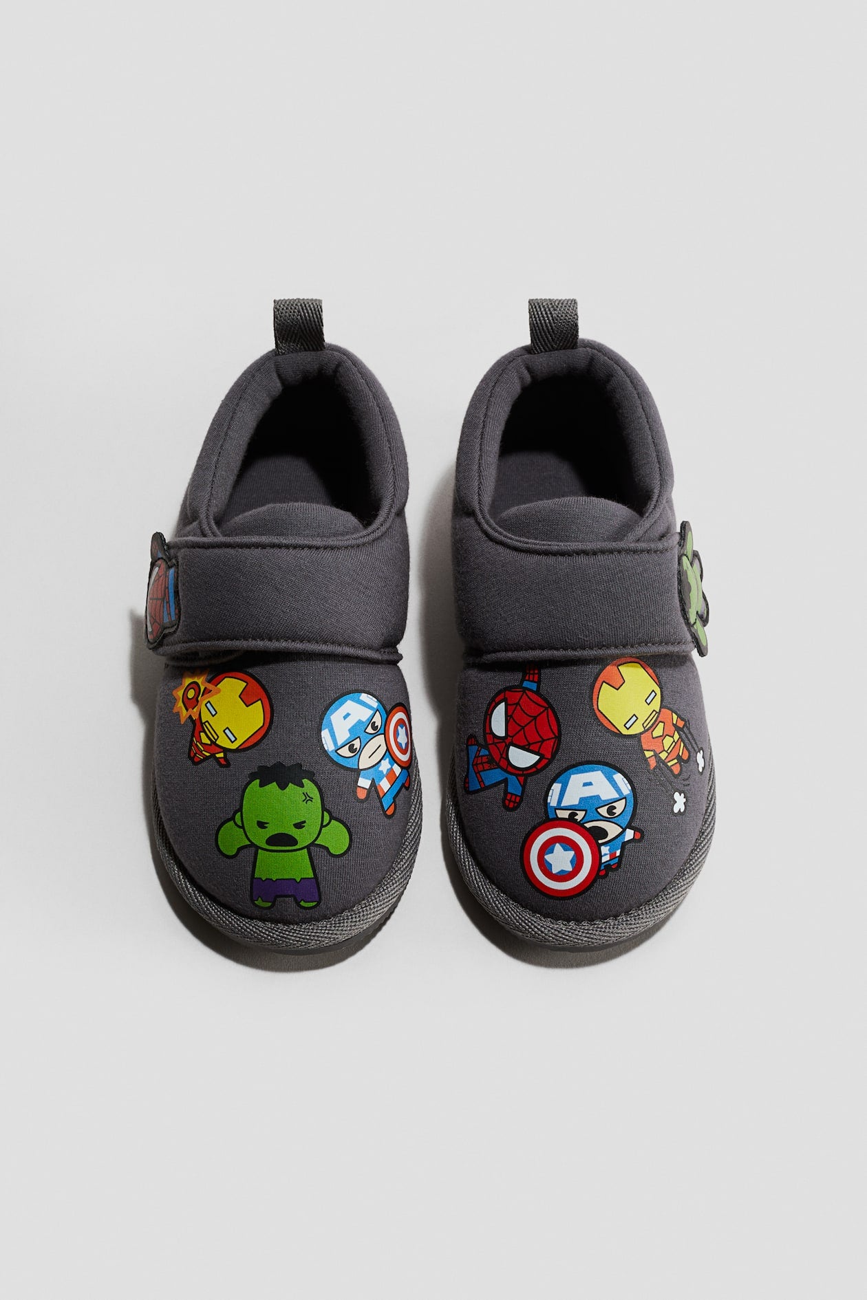 Printed cotton slippers